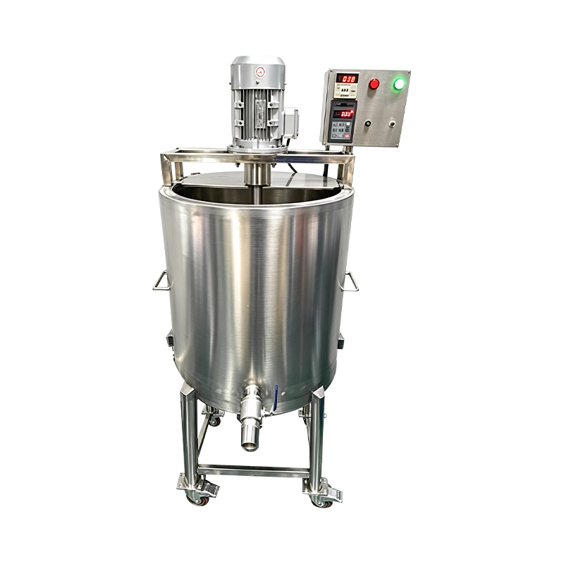 Rezervor de topire a cerii pentru cosmetice de 50 kg cu agitator cu viteză variabilă Rezervor de topire a cerii pentru cosmetice de 50 kg cu agitator cu viteză variabilă